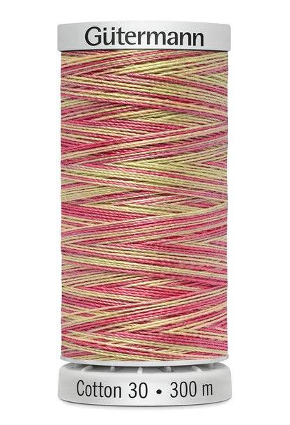 Gutermann Threads Gutermann Cotton 30 Variegated Group 5  - The Sewing Studio