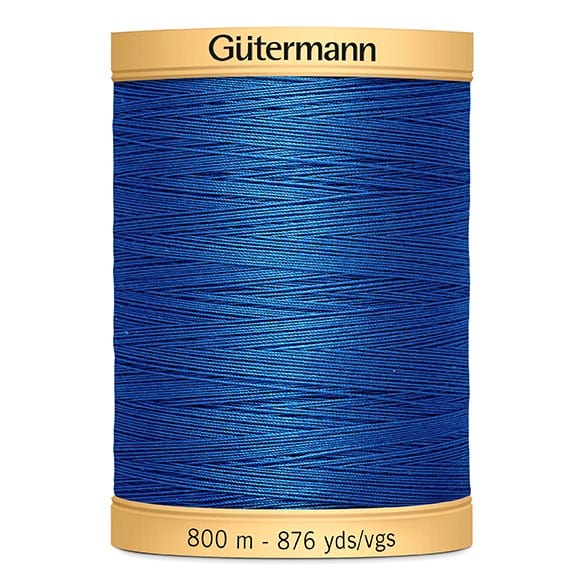 Gutermann Cotton Thread Blues