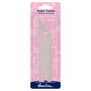 Hemline Dressmaking Supplies Point turner with button gauge  - The Sewing Studio for sale UK - The Sewing Studio