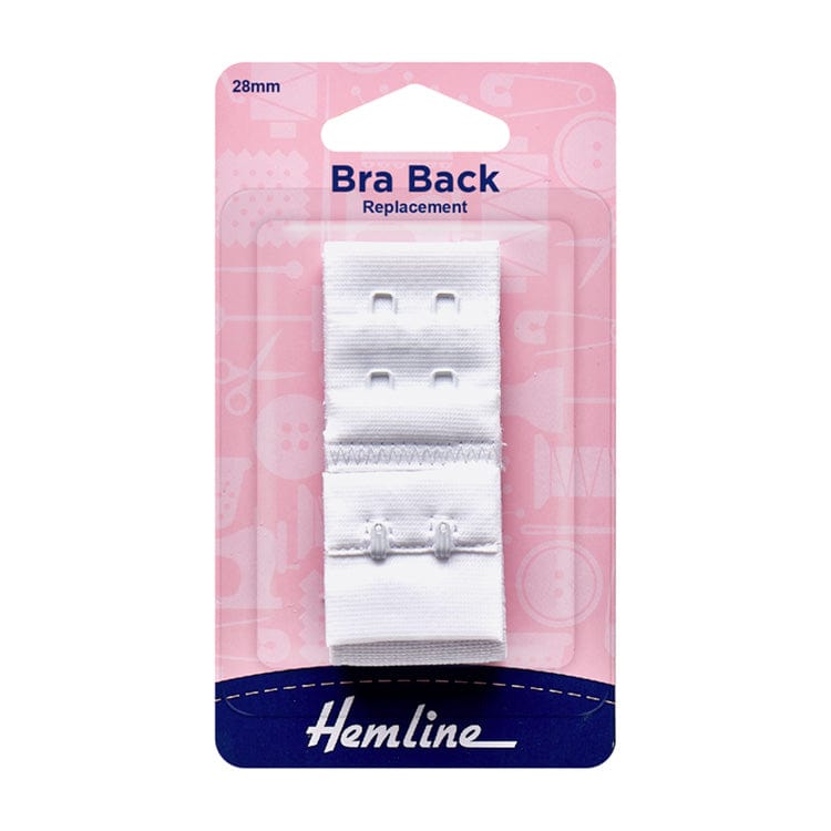 Hemline Elastic Bra Back 28mm  - The Sewing Studio
