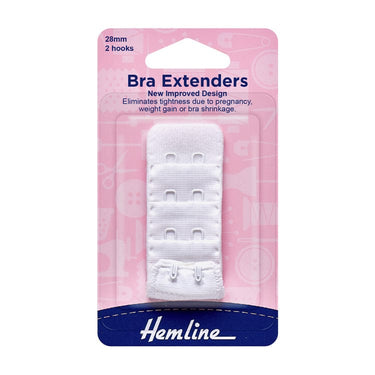 Hemline Elastic Bra Extender 28mm  - The Sewing Studio for sale UK - The Sewing Studio