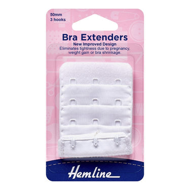 Hemline Elastic Bra Extender 50mm  - The Sewing Studio for sale UK - The Sewing Studio