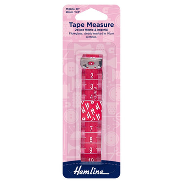 Hemline Quilting Accessories Deluxe Tape Measure  - The Sewing Studio for sale UK - The Sewing Studio