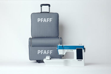 HobbyGift Bags Pfaff Luggage Set for Pfaff Creative Expect 350 Sewing & Embroidery Machine  - The Sewing Studio for sale UK - The Sewing Studio