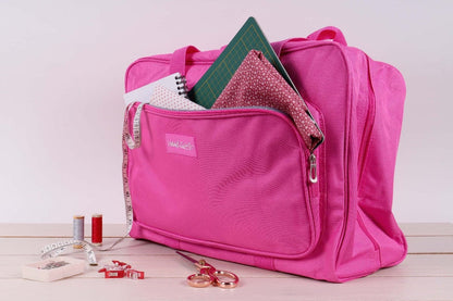 HobbyGift Bags Sewing Machine Bag Pink Fits Standard Domestic Sewing Machine  - The Sewing Studio