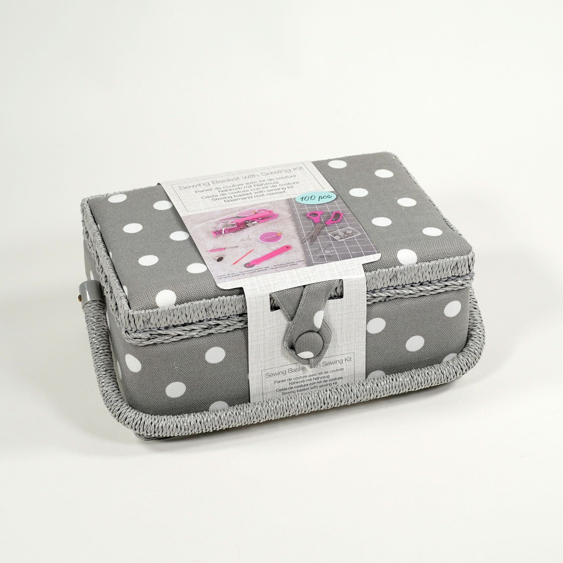 HobbyGift Sewing Tins and Boxes Ready to Go Sewing Box  - The Sewing Studio