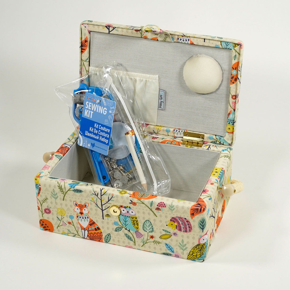 HobbyGift Sewing Tins and Boxes Ready to Go Sewing Box  - The Sewing Studio