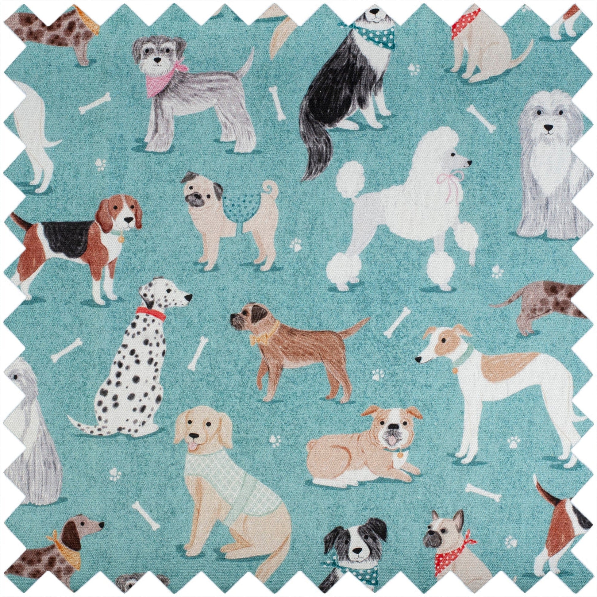 HobbyGift Sewing Tins and Boxes Sewing Box Large Dogs  - The Sewing Studio