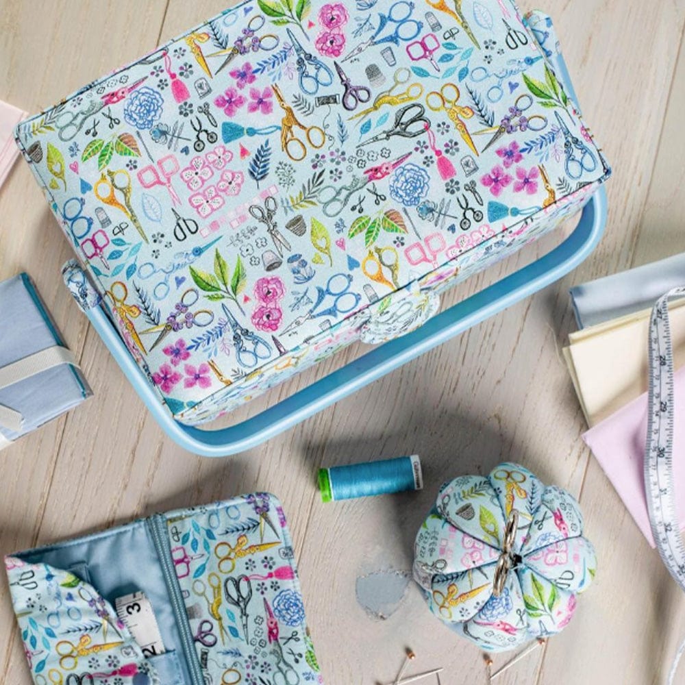 HobbyGift Sewing Tins and Boxes Sewing Box Medium Scissors  - The Sewing Studio
