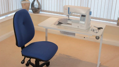 Horn Hide-Away Sewing Table MK2 (White)