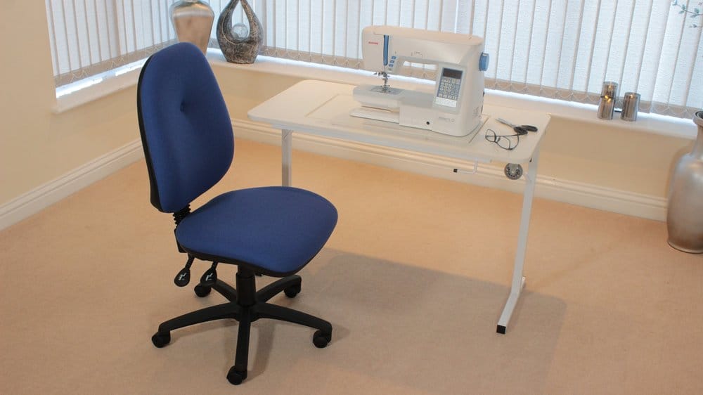 Horn Hide-Away Sewing Table MK2 (White)