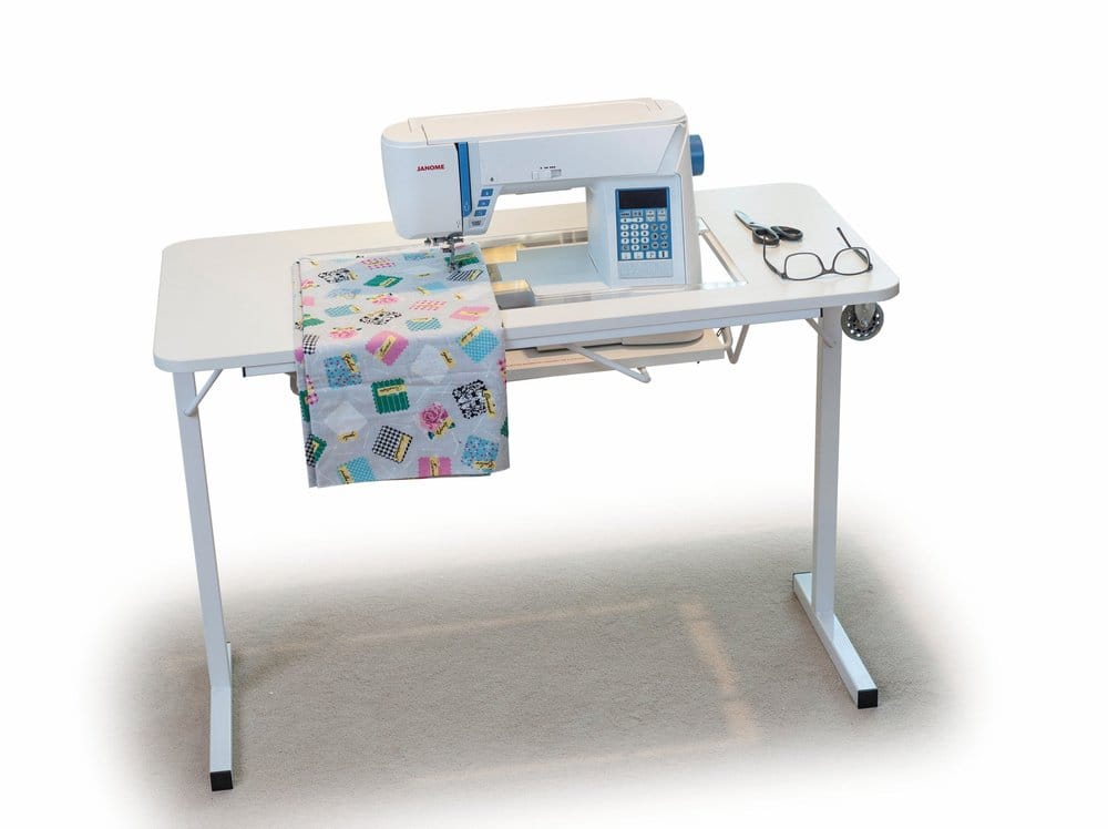Horn Hide-Away Sewing Table MK2 (White)