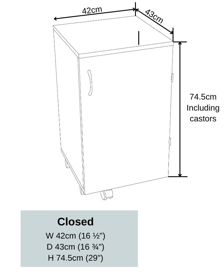 Horn Rolla Storage Cabinet
