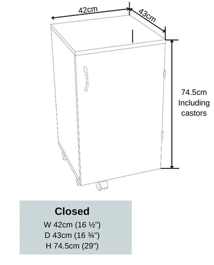 Horn Rolla Storage Cabinet