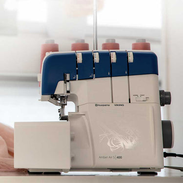 Husqvarna Sewing Machines Husqvarna Amber Air S400 Overlocker  - The Sewing Studio for sale UK - The Sewing Studio