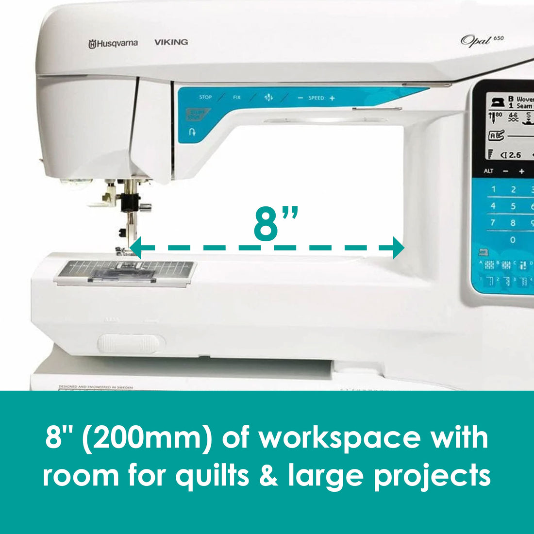 Husqvarna Opal 650 Sewing Machine