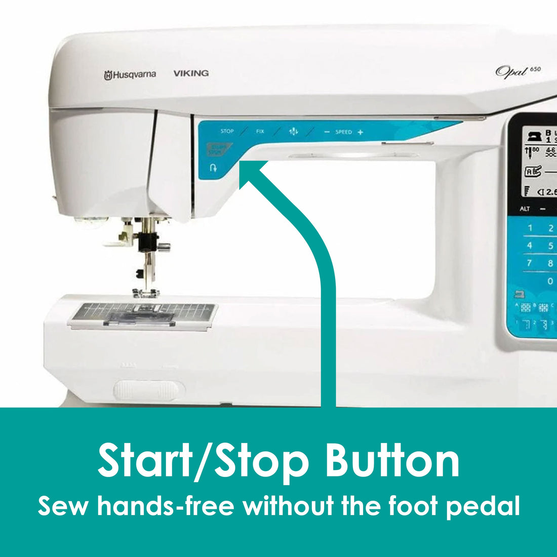 Husqvarna Opal 650 Sewing Machine