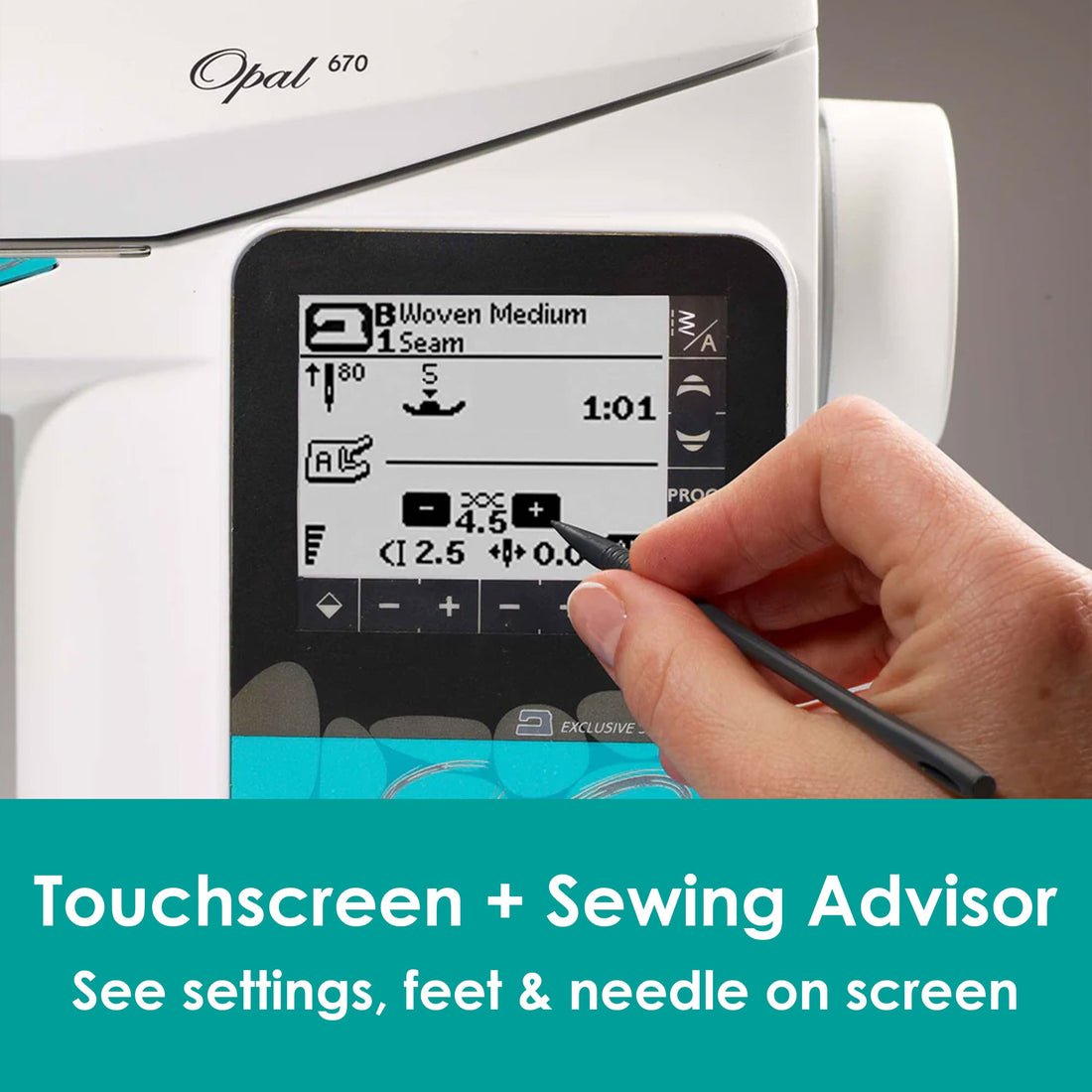 Husqvarna Opal 670 Sewing Machine