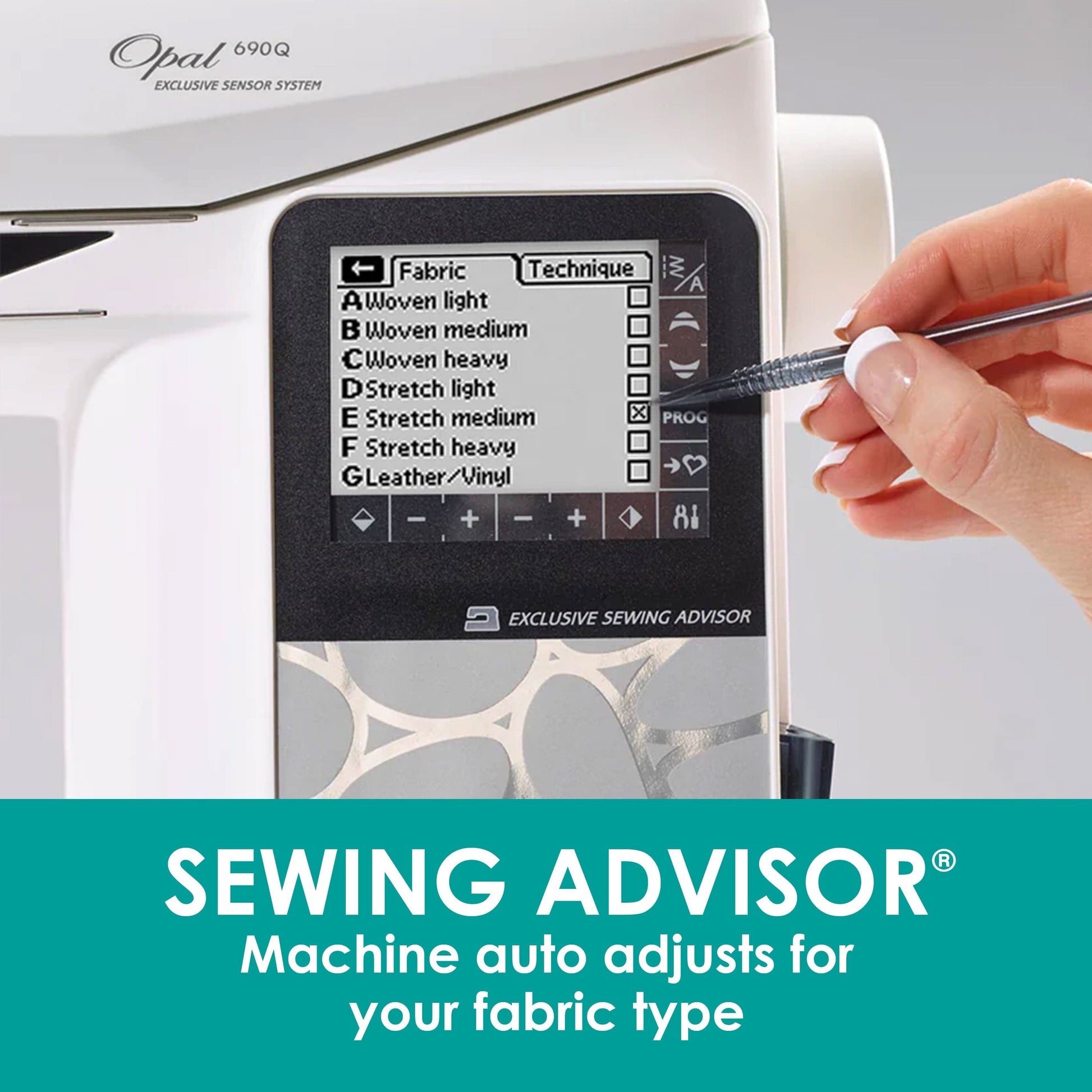 Husqvarna Sewing Machines Husqvarna Opal 690Q Sewing Machine  - The Sewing Studio