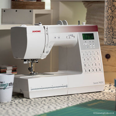 Janome Sewist 740DC Sewing Machine Lifestyle Photo