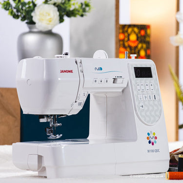 Janome M100QDC Sewing Machine Lifestyle