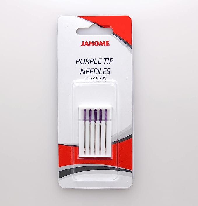 Janome Machine Needles Janome Purple Tip Needles Size 14/90  - The Sewing Studio
