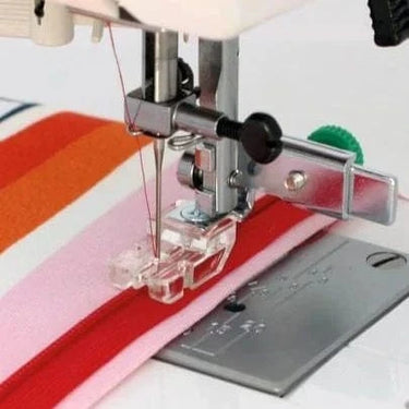 Janome Sewing Machine Accessories Janome Clear View Adjustable Zip Foot - Category A  - The Sewing Studio for sale UK - The Sewing Studio