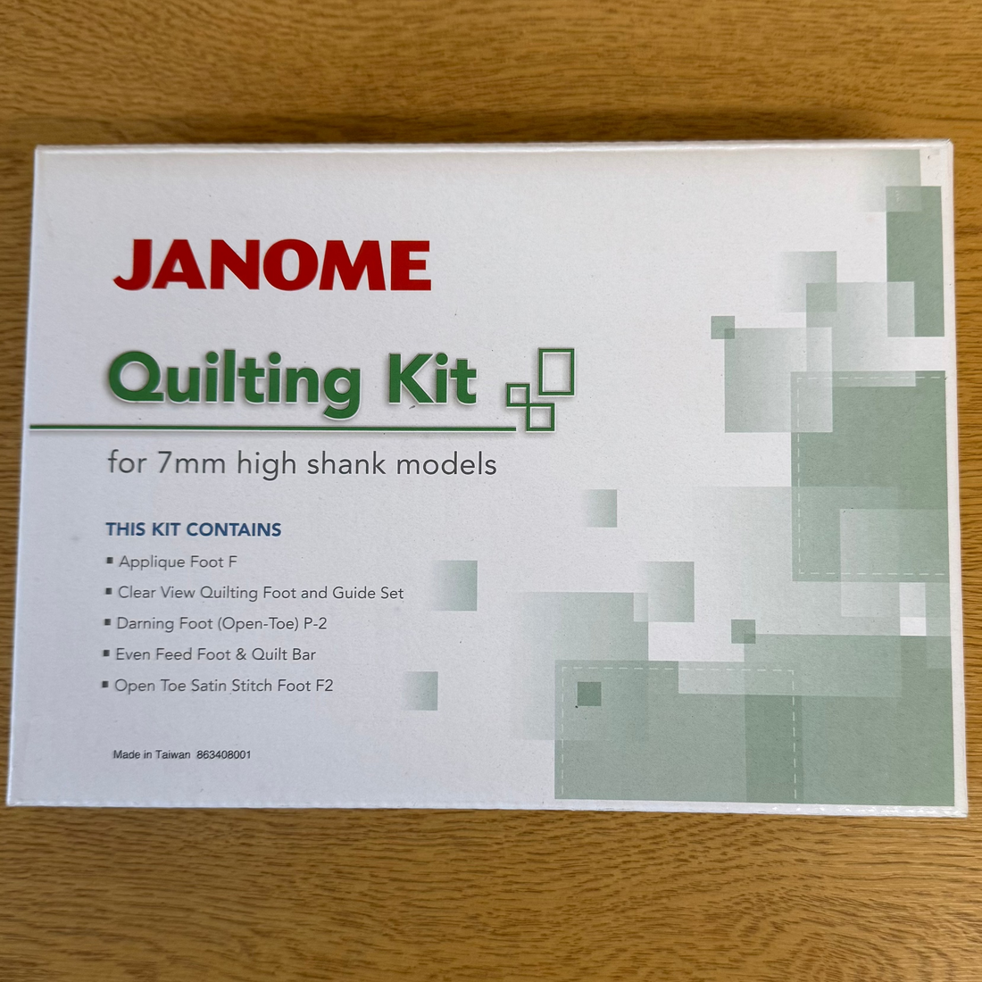 Janome Sewing Machine Accessories Janome JQ9 Quilting Kit  - The Sewing Studio