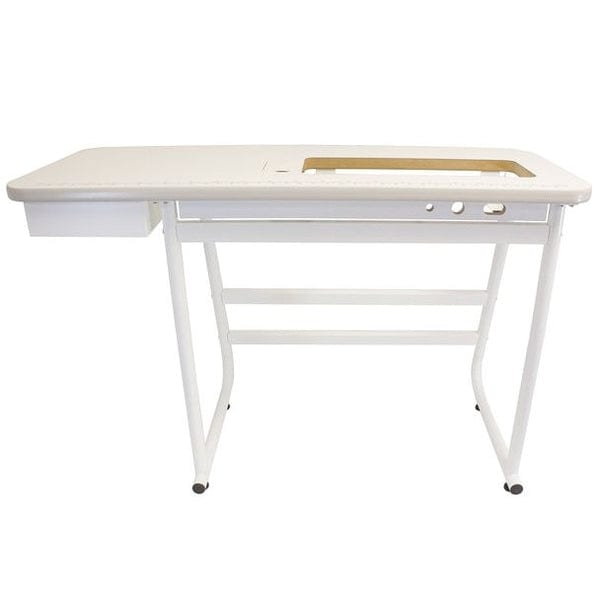 Janome Sewing Machine Accessories Janome White Table/Stand Unit Suitable for 1600p 6600p HD9  - The Sewing Studio