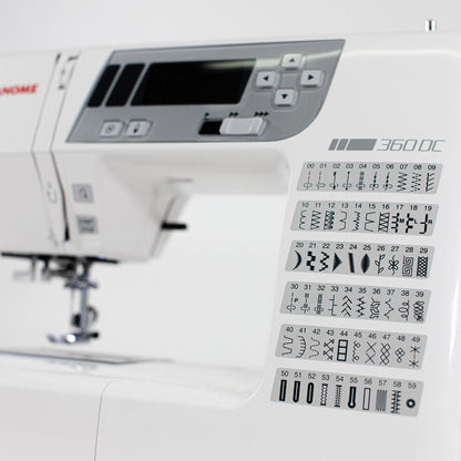 Janome Sewing Machines EX-DISPLAY Janome 360DC Sewing Machine  - The Sewing Studio