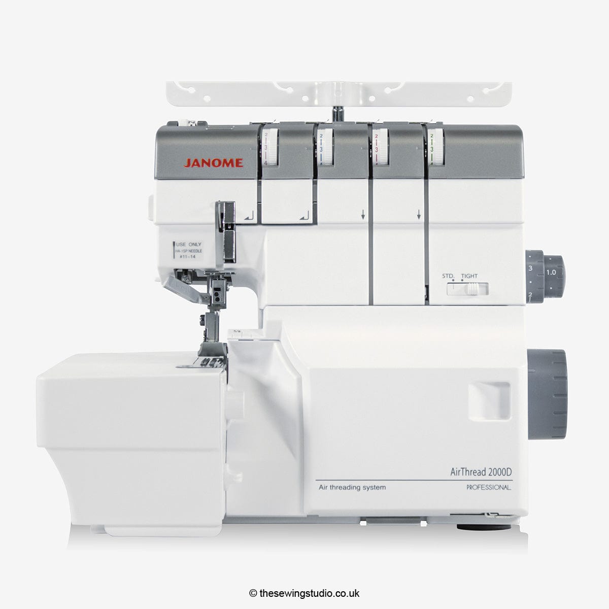 Janome Sewing Machines EX-DISPLAY Janome AT2000D Air Threader Professional Overlocker  - The Sewing Studio