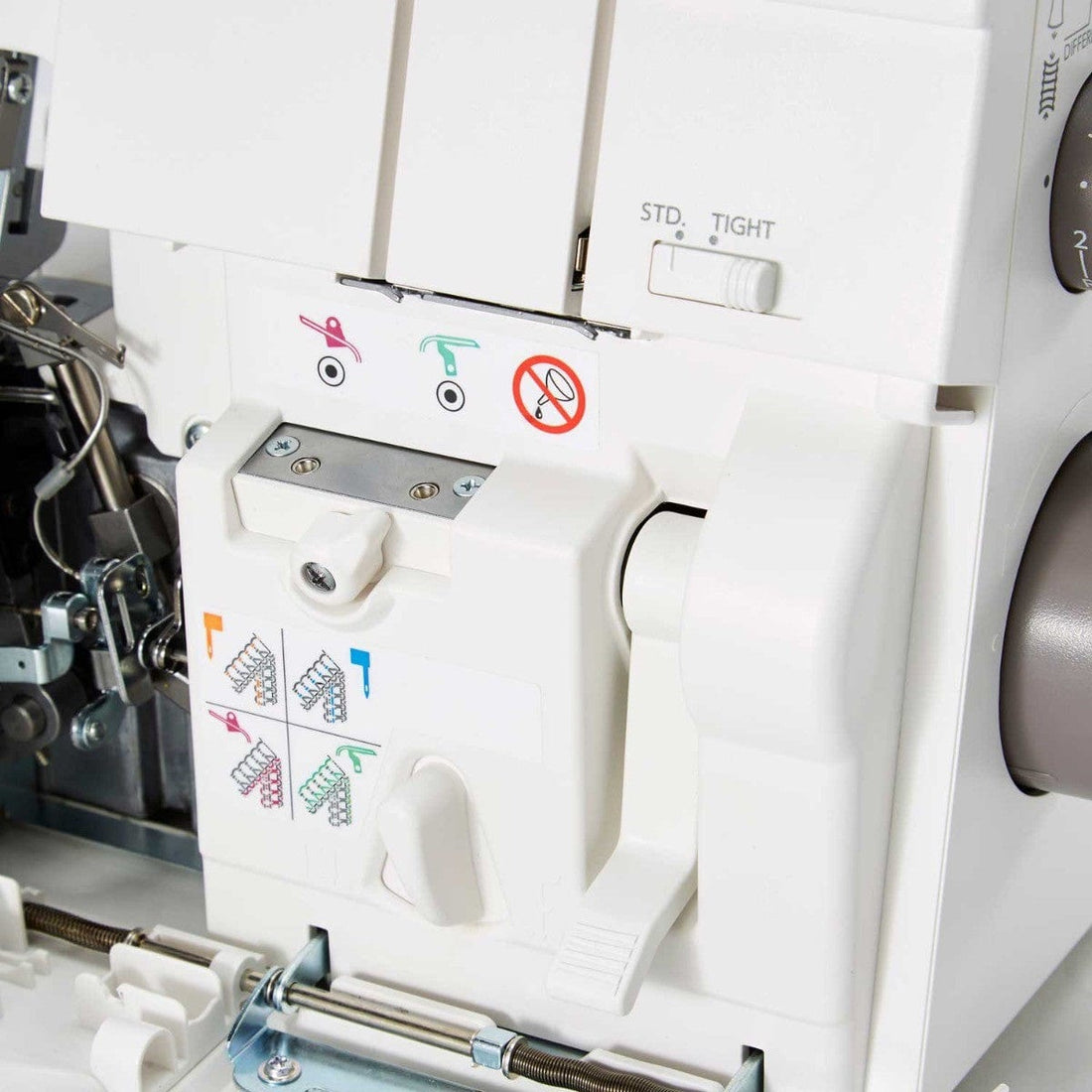 Janome Sewing Machines EX-DISPLAY Janome AT2000D Air Threader Professional Overlocker  - The Sewing Studio