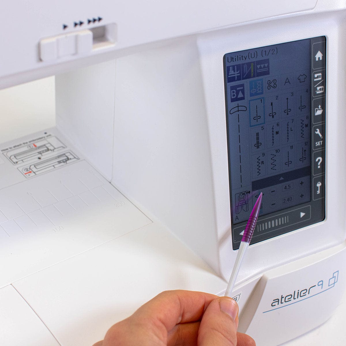 Janome Sewing Machines EX-DISPLAY Janome Atelier 9 Sewing and Embroidery Machine  - The Sewing Studio