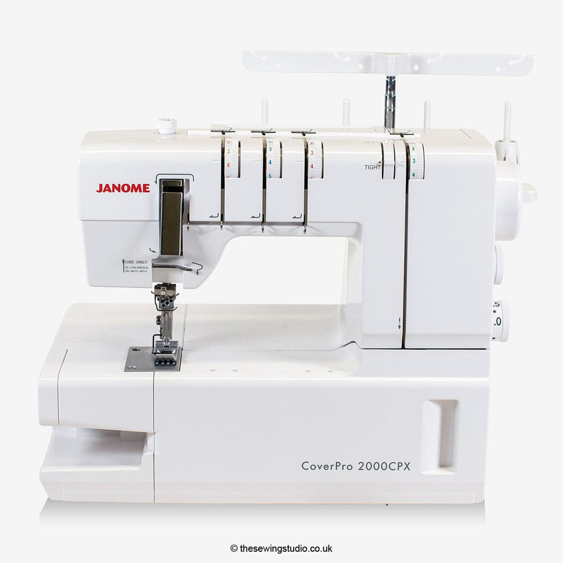 Janome Sewing Machines EX-DISPLAY Janome CoverPro 2000CPX Coverstitch Machine  - The Sewing Studio