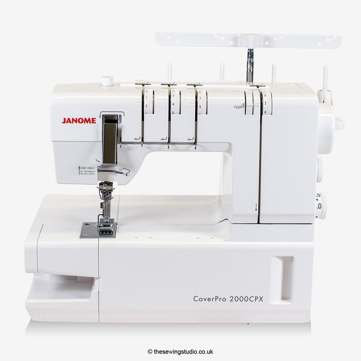 Janome Sewing Machines EX-DISPLAY Janome CoverPro 2000CPX Coverstitch Machine  - The Sewing Studio