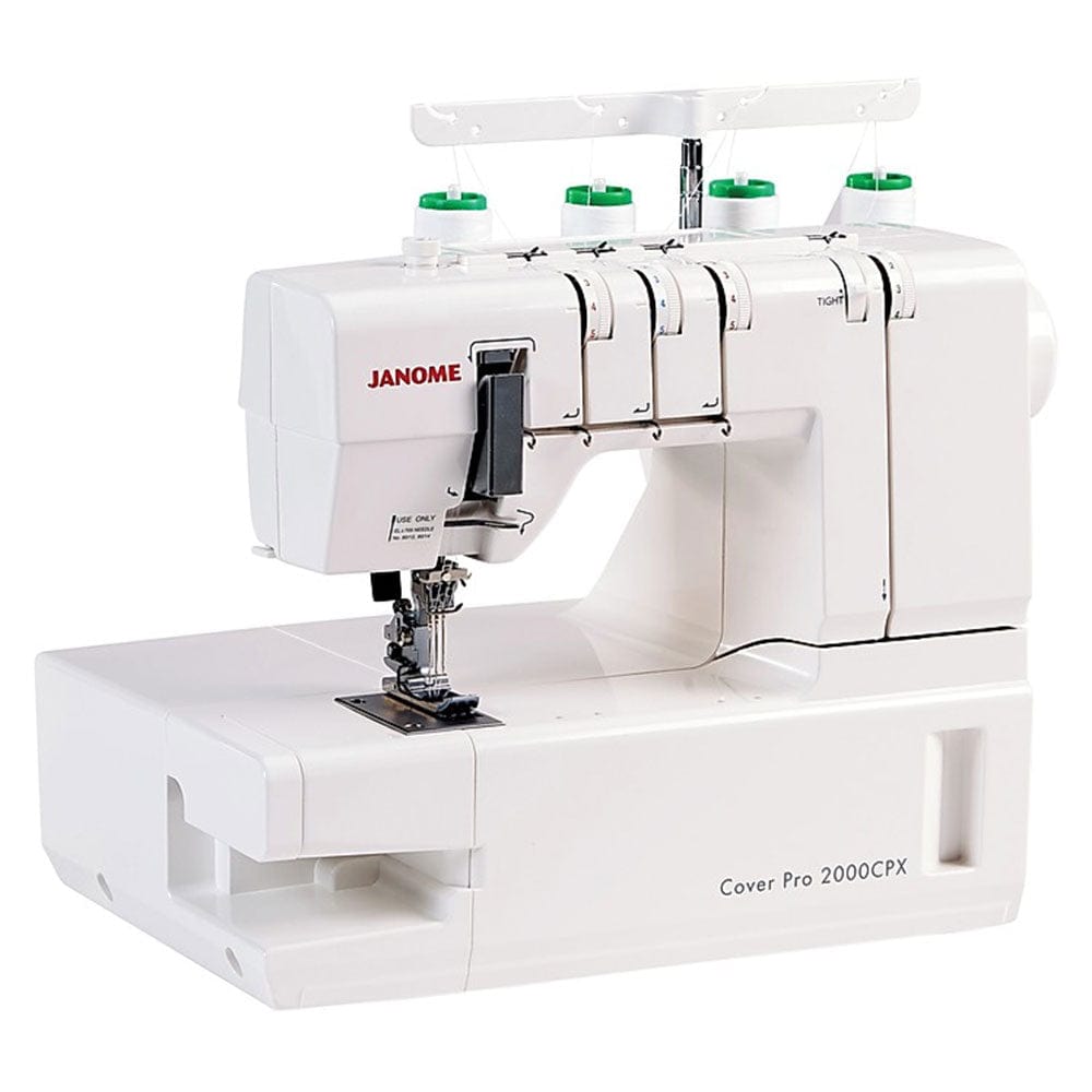 Janome Sewing Machines EX-DISPLAY Janome CoverPro 2000CPX Coverstitch Machine  - The Sewing Studio