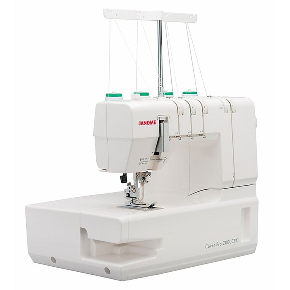 Janome Sewing Machines EX-DISPLAY Janome CoverPro 2000CPX Coverstitch Machine  - The Sewing Studio
