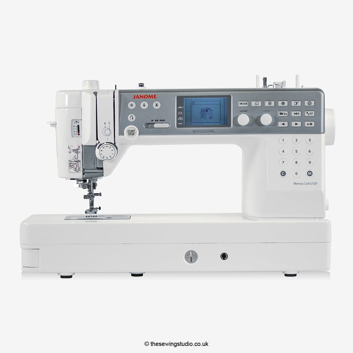 Janome Sewing Machines EX-DISPLAY Janome Memory Craft 6700P Sewing Machine  - The Sewing Studio