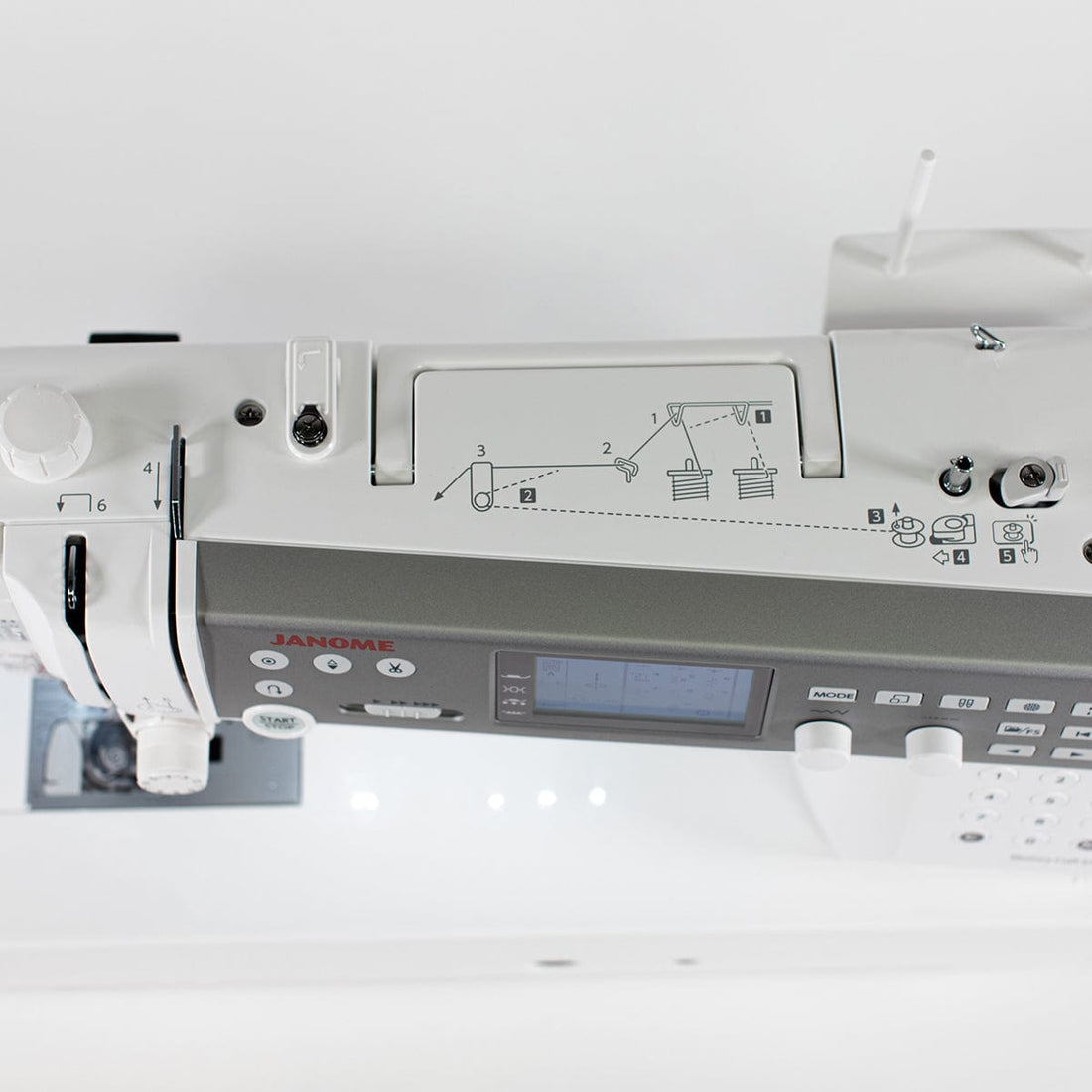 Janome Sewing Machines EX-DISPLAY Janome Memory Craft 6700P Sewing Machine  - The Sewing Studio