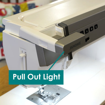 Janome Sewing Machines Ex display Janome Memory Craft 9480QCP Sewing Machine  - The Sewing Studio