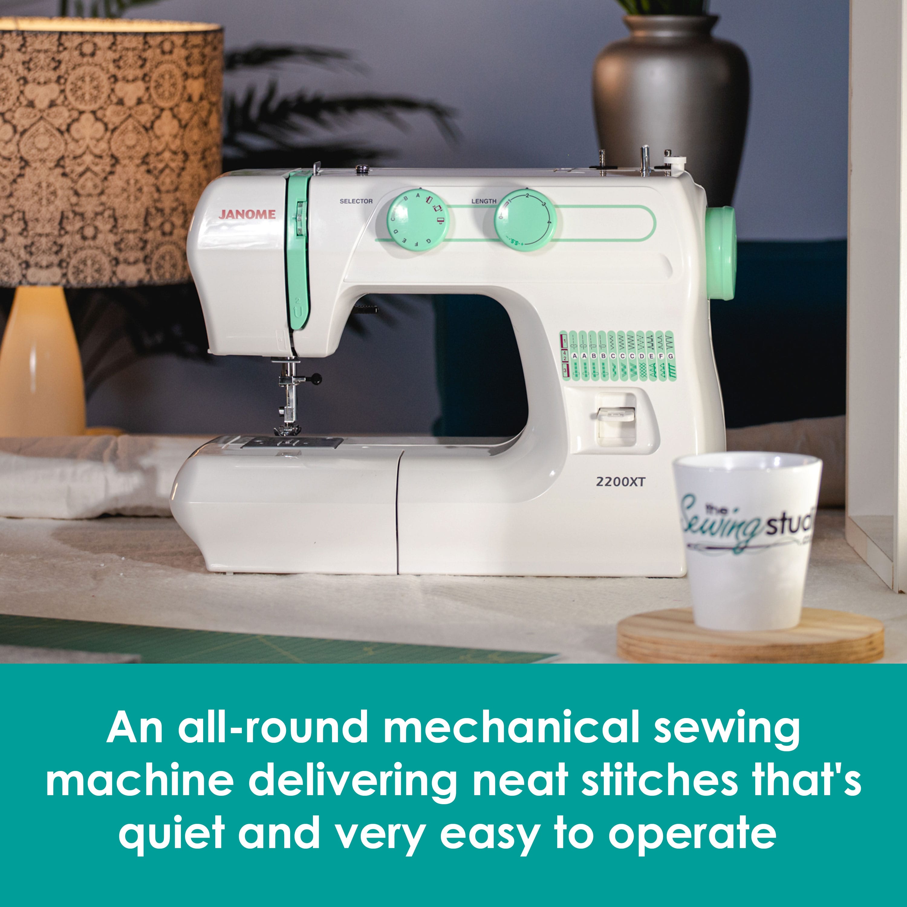 Janome 2200XT | 22 Built-in Stitches | The Sewing Studio