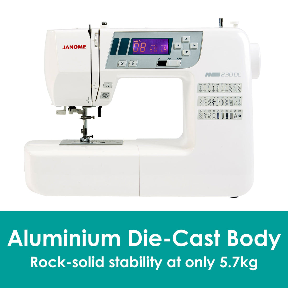 Janome Sewing Machines Janome 230DC Sewing Machine  - The Sewing Studio