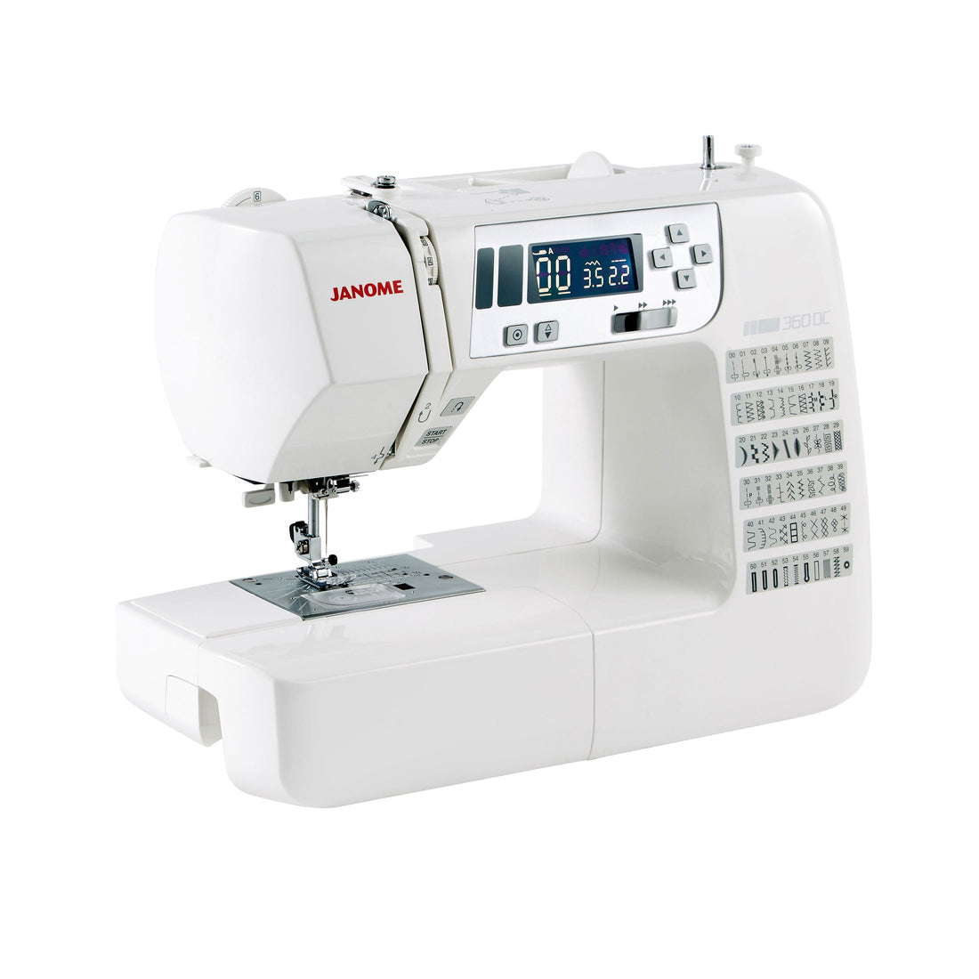 Janome Sewing Machines Janome 360DC Sewing Machine  - The Sewing Studio