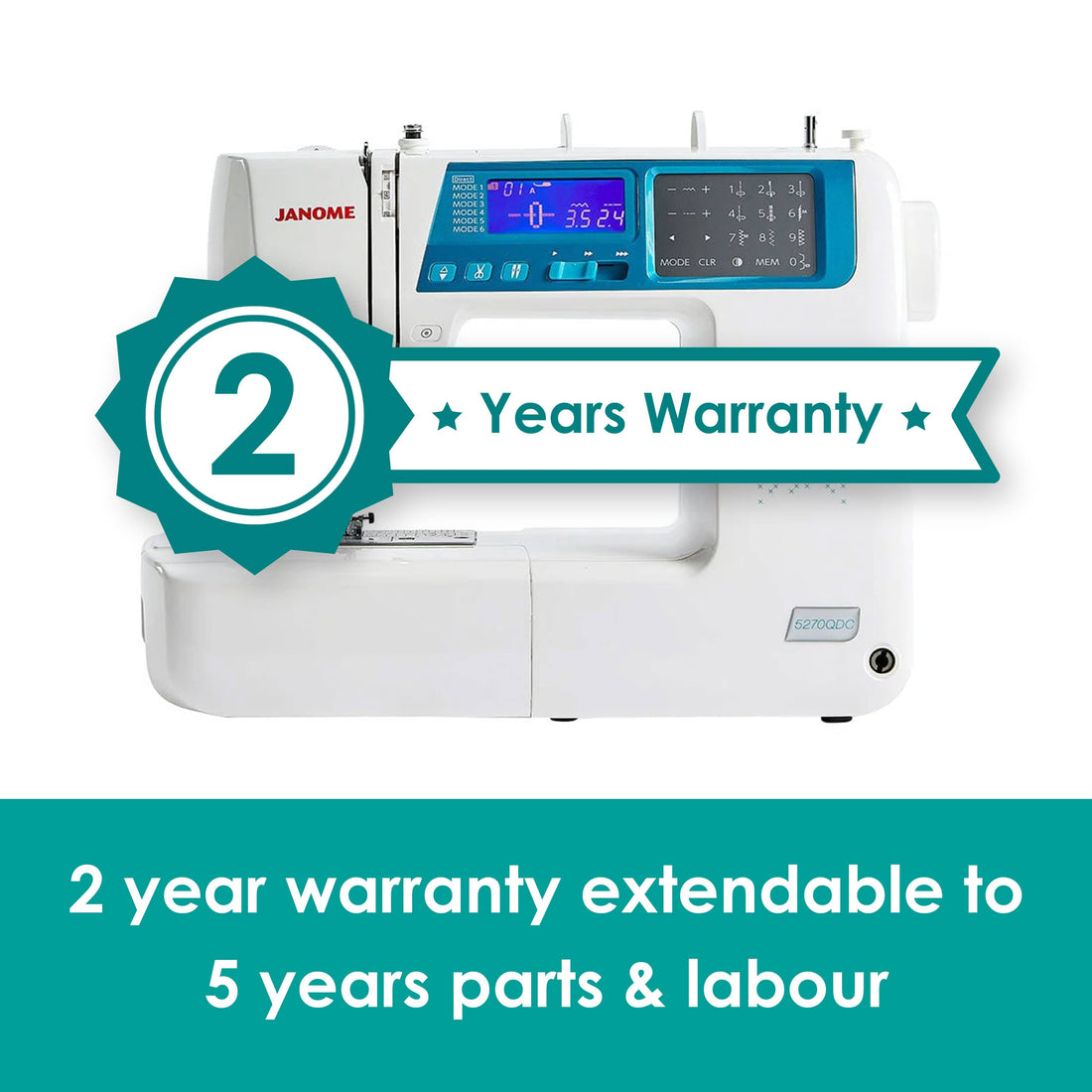 Janome 5270QDC Sewing Machine