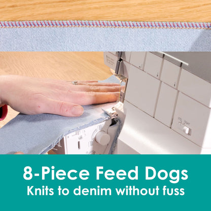 Janome Sewing Machines Janome AT2000D Air Threader Professional Overlocker  - The Sewing Studio