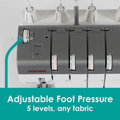 Janome Sewing Machines Janome AT2000D Air Threader Professional Overlocker  - The Sewing Studio