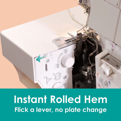 Janome Sewing Machines Janome AT2000D Air Threader Professional Overlocker  - The Sewing Studio