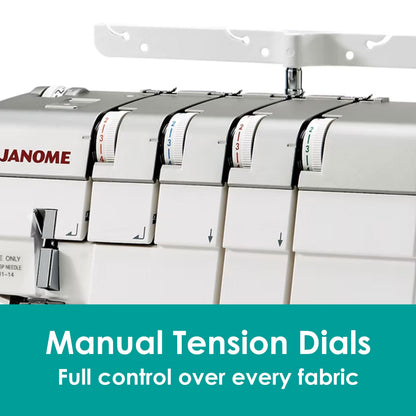 Janome Sewing Machines Janome AT2000D Air Threader Professional Overlocker  - The Sewing Studio