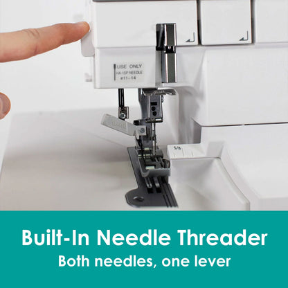 Janome Sewing Machines Janome AT2000D Air Threader Professional Overlocker  - The Sewing Studio