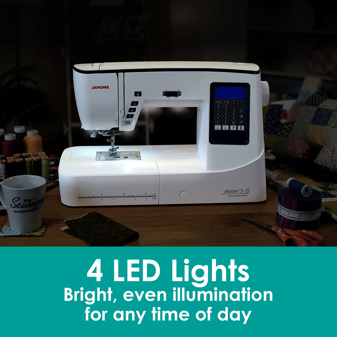 Janome Atelier 3 Anniversary Edition Sewing Machine